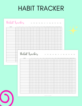 Monthly Habit Tracker