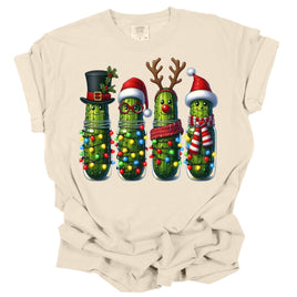 Pickle Christmas Comfort Colors T-Shirt