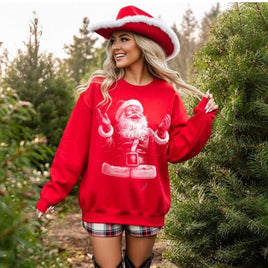 Vintage Christmas Santa Comfort Colors T-Shirt