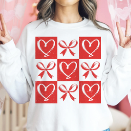 Hearts & Bows - Valentine's Shirt & Crewneck