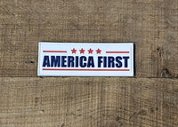 America First PVC Patch