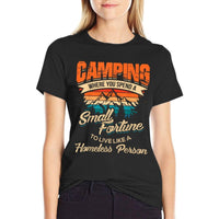 Funny Camping Gifts With Sayings For Campers Camp Men Women  Stretchy T-Shirt
