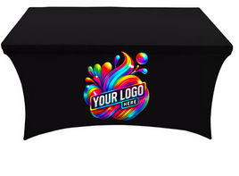 Custom Stretch Table Cover- 4 ft.