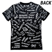 Emotions - Performance Compression T-Shirt - Black