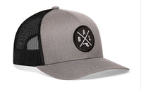Baltimore Trucker Hat  |  Gray-Black BAL X Snapback