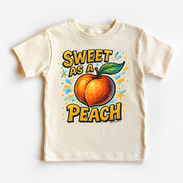Sweet As A Peach Fruit Shirt - Food Pun Tee