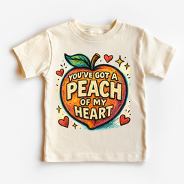You've Got A Peach Of My Heart Fruit Shirt - Food Pun Tee