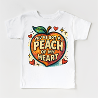 You've Got A Peach Of My Heart Fruit Shirt - Food Pun Tee