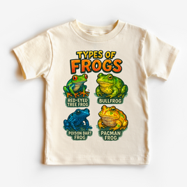 Types Of Fogs Science Shirt - Frog Tee