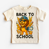 Back To School Lion Mascot Shirt - Back To School Tee