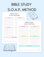 Bible Study S.O.A.P Method