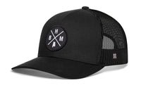 Birmingham Trucker Hat  |  Black BHM X Snapback