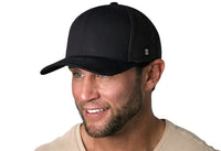 Blank Trucker Hat  |  Black Snapback
