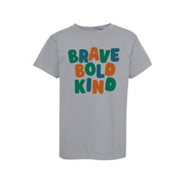 Brave Bold Kind - YOUTH Comfort Colors Tee
