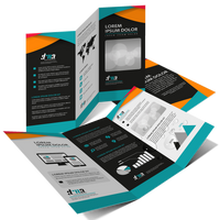 Full 12 pt .Color Gloss Brochures