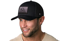 California Flag Trucker Hat  |  Black tactical Snapback