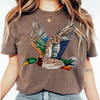 Rhinestone Mallard Comfort Colors T-Shirt