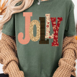 Jolly Christmas Comfort Colors T-Shirt