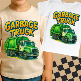 Garbage Truck Shirt - Fun Garbage Truck Tee