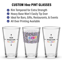 Custom 16oz Pint Glass