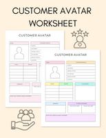 Customer Avatar Worksheet