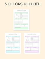 Customer Avatar Worksheet