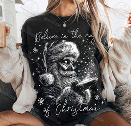 Vintage Christmas Santa Comfort Colors T-Shirt