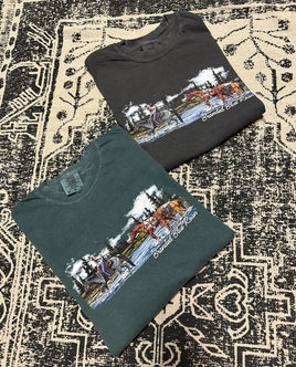 BBR crossing river - Comfort Colors tee
