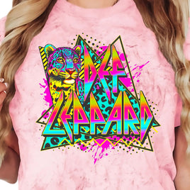 Def Leppard Comfort Colors Color Blast T-shirt