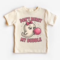 Don't Burst My Bubble Ghost Halloween Shirt - Halloween Tee