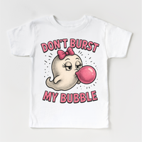 Don't Burst My Bubble Ghost Halloween Shirt - Halloween Tee