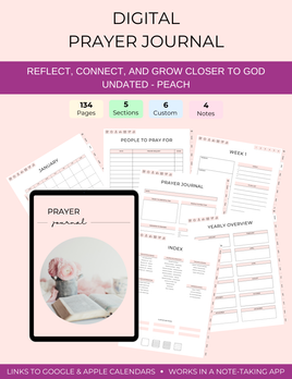 Digital Prayer Journal
