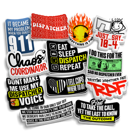 The Dispatcher Collection - Funny Sticker Pack