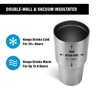 Custom 30oz Tapered Tumbler