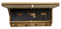 Coat Rack Hidden Gun Storage - Woodland Tree