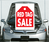 Under The Hood Single Sign - Red Tag Sale