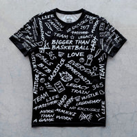 Emotions - Performance Compression T-Shirt - Black