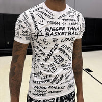 Emotions - Performance Compression T-Shirt - White