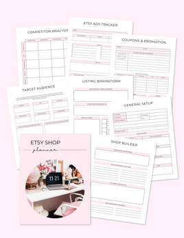 Etsy Shop Planner