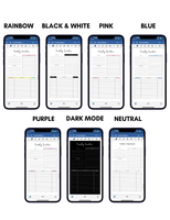 Digital Phone Planner Family Widgets