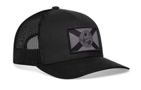 Florida Flag Trucker Hat  |  Black tactical Snapback