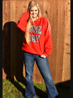 Game Day Red Checkered