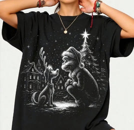 Vintage Christmas Grinch Crewneck