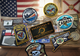 Custom Embroidered Patches - 325-500 Pieces ($2.50 each)