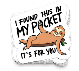 I Found This ... | Funny Laptop Stickers