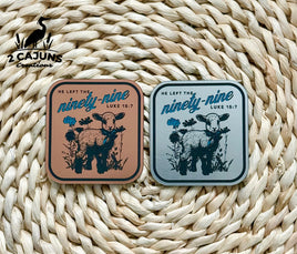 He Left the 99 Luke 15:7 Acrylic Hat Patch