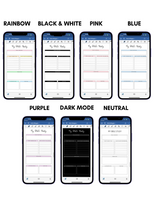 Digital Phone Planner Faith Widgets