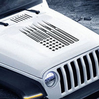 Merica Jeep Hood Graphic