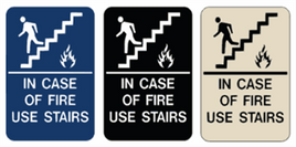 In Case of Fire Use Stairs