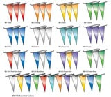 Metallic Pennants Streamers